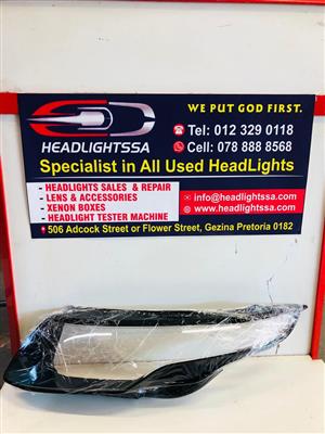 Range Rover Evoque left side headlight replacement lens (2011)