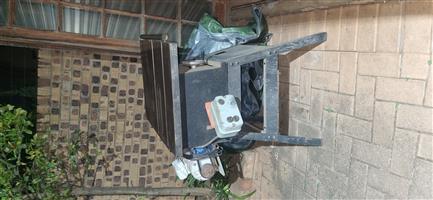 Heavy-Duty Industrial Table Saw (Powerful Motor & Large Cast-Iron Table)