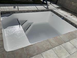 Fibreglass (concrete pool)