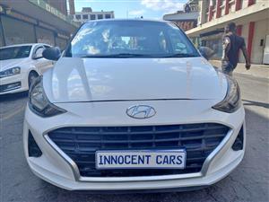 2020 HYUNDAI 10i GRAND HATCHBACK PETROL AUTOMATIC, WHITE COLOUR, MILEAGE 63000KM