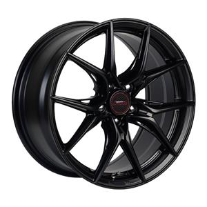 17″ A-Line Atomic 5/114 Silk Black Alloy Wheels