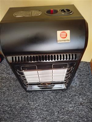 Gas heater - Elements with 3kg gas bottle