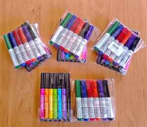  FABRIC MARKER + PERMANENT MARKER COMBO SETS FOR SALE 