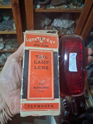 Plymouth 1941, stop lens, 