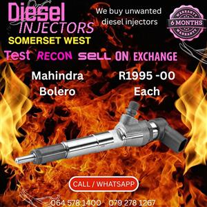 Mahindra Bolero diesel injectors