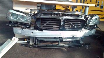 BMW f10 headlights, radiator set and stiffener
