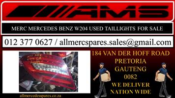 Merc Mercedes Benz W204 used taillights for sale