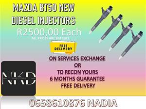 DIESEL INJECTORS FOR MAZDA BT50 NEW FOR SALE WITH REPORTS