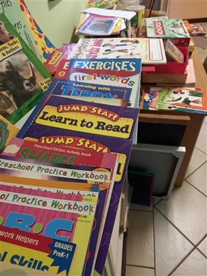 Creche essentials....books, puzzles, games, mattresses and other goods
