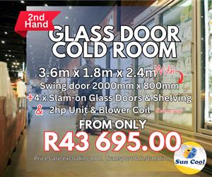 Second Hand Glass Door Cold Room