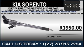 Kia Sorento Diesel Injectors 