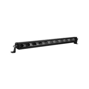 LED360 Black Widow 54 Series 20″ Single Row LED Light Bar (White/Amber) with harness & cover