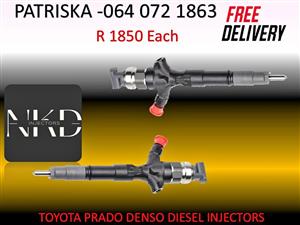 TOYOTA PRADO DIESEL INJECTORS