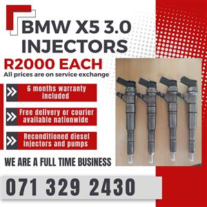 BMW X5 3.0 INJECTORS FOR SALE WITH WARRANTY INCLUDED 