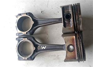 Opel Corsa 6w conrod and piston