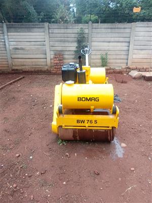 Bomag 76 walk behind roller