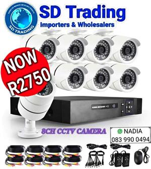 CCTV 8 Channel Complete DIY Kit