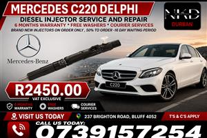 _Mercedes_C220_Delphi_Diesel_Fuel_Injectors_To_Repair