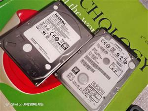 1TB|500GB HITACHI & TOSHIBA LAPTOP HARD DRIVE