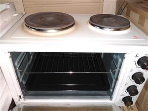 Sunbeam two plate stove/oven