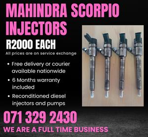 MAHINDRA SCORPIO INJECTORS FOR SALE WITH WARRANTY 