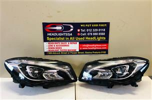 Mercedes Benz  left and right side LED xenon headlights different models available