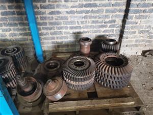 Komatsu gears and engine parts