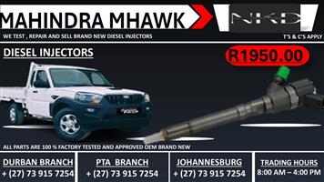 Mahindra Mhawk Diesel Injectors 