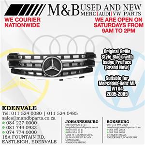 Grille Original Style Black with badge PreFace (Brand New)