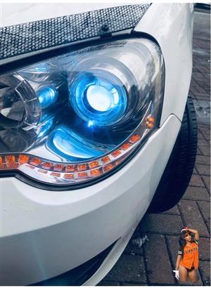 Vw polo vivo DRl projector headlights 