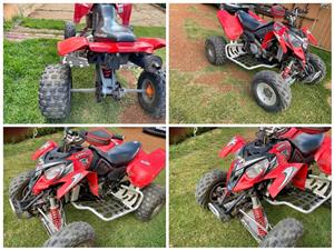 Polaris Predator stripping for spares. Meyerton bike scrapyard new and secondhand spares.