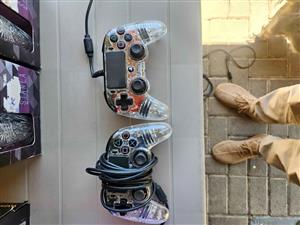 Transparent PS4 Remote controller for sale. Per each