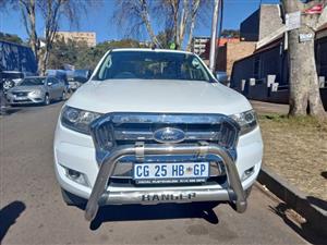 2013 Ford Ranger 3.2 XLT Double Cab Automatic, White, Diesel, Leather seat