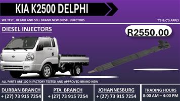 Kia K2500 Delphi Diesel Injectors 