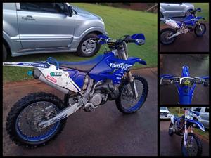 Yamaha YZ 250X motorbike 