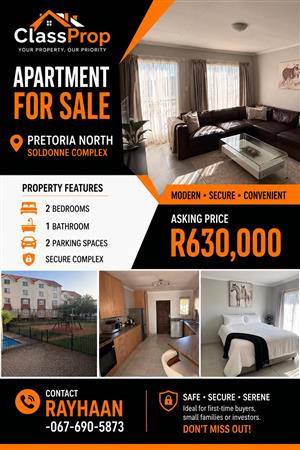 Apartment for sale in Pretoria North 
