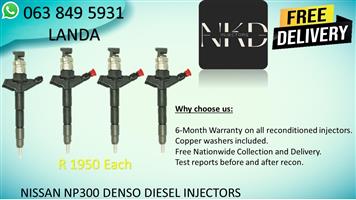 NISSAN NP300 DIESEL INJECTORS FOR SALE IN ROODEPOORT GAUTENG 