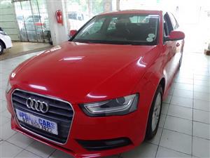 2014 AUDI A4 Sedan 1.8TFSi Manual RED color with Sunroof Service Book  Leather seat  