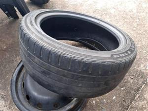 1x  205/45/16 inch tyre