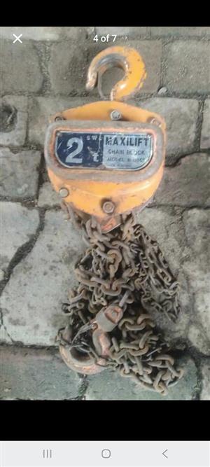 2&3 ton Chain block and tackle
