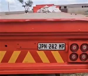 1983 HENRED FRAUHAUF SUPERLINK FLATDECK