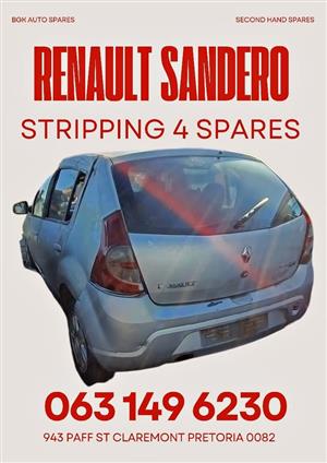 Renault Sandero stripping for spares 