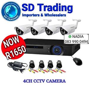 CCTV 4 Channel Complete DIY Kit