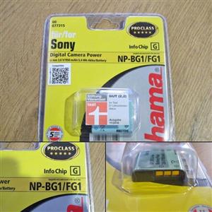 Hama Battery NB-BG1/FG1for Sony Digital Cameras New Sealed – Buy two and get three