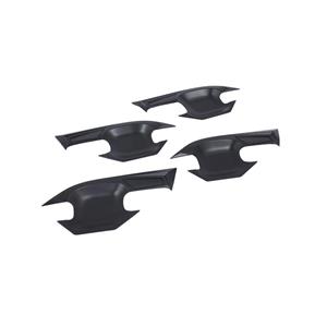Matt Black Door Handle Bowls for Isuzu D-Max 2021+