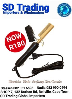 Electric Hair Styling Hot Comb