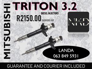 MITSUBISHI TRITON 3.2 DIESEL INJECTORS WELKOM VRYSTAAT 