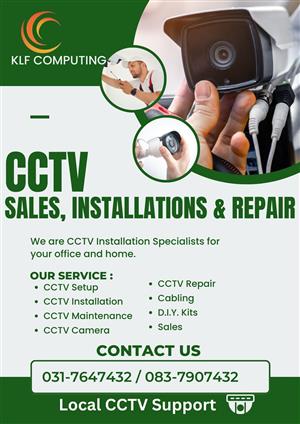 CCTV SYSTEMS- Sales, Installations and Repairs