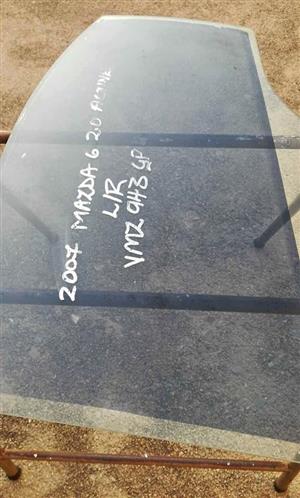 Mazda 6left rear. Door glass