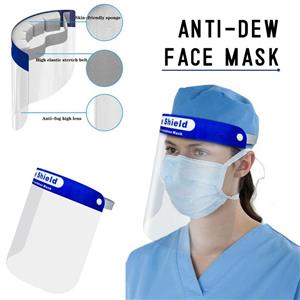 Face Shield Protective Anti-Fog Safe, Comfortable and Re-Usable. Brand New Items